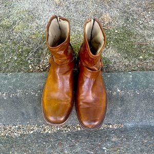 Frye Nelson Harness men boots Biker Leather 11